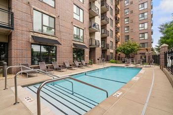 Outdoor pool & sun deck